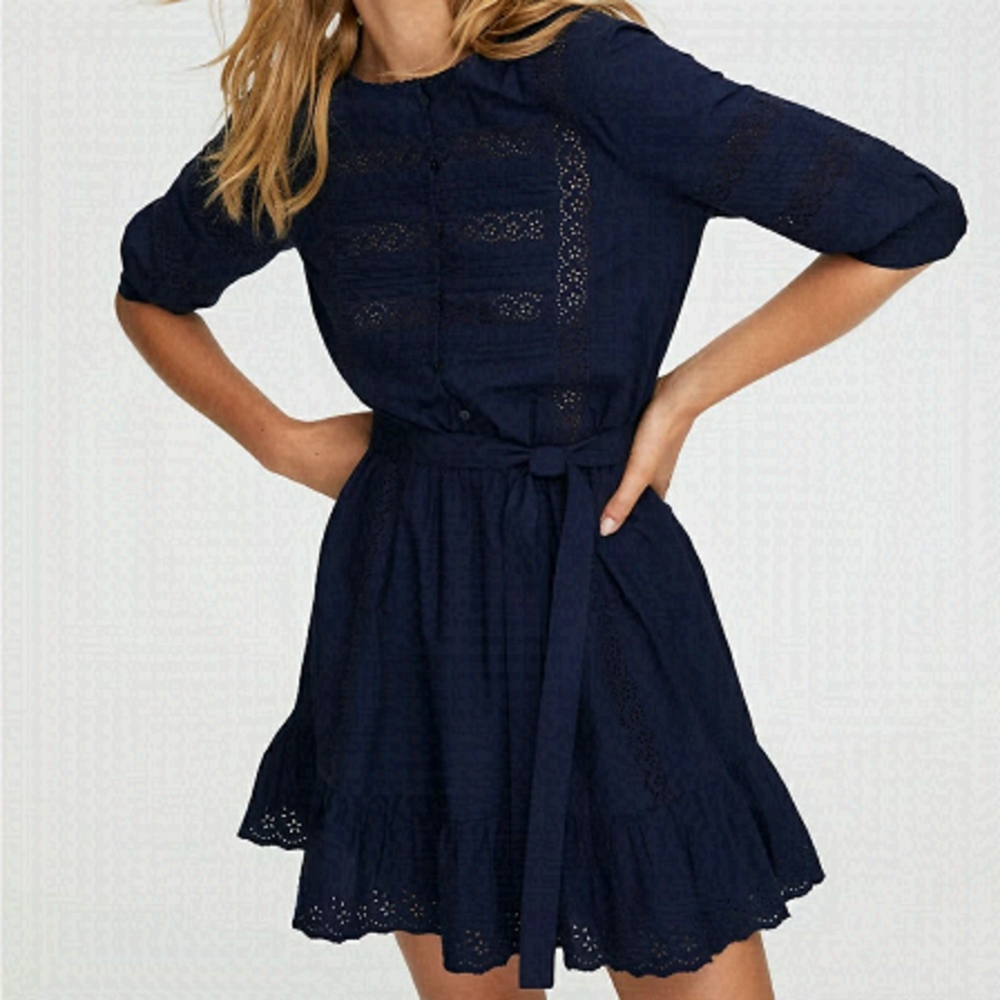 SUNDAY Best NWT Soraya Dress (Pure Indigo)